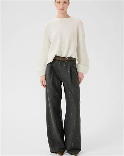 Gestuz - GZAdira MW Bukser - Dark Grey Melange